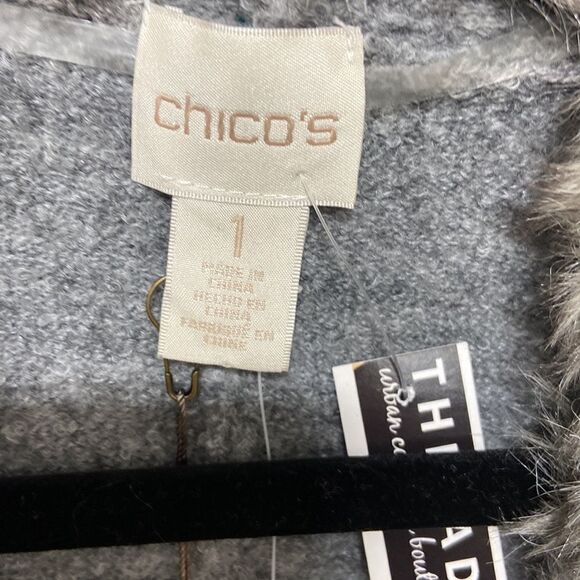 Chicos sweater with faux fur collar - Picture 2 of 8